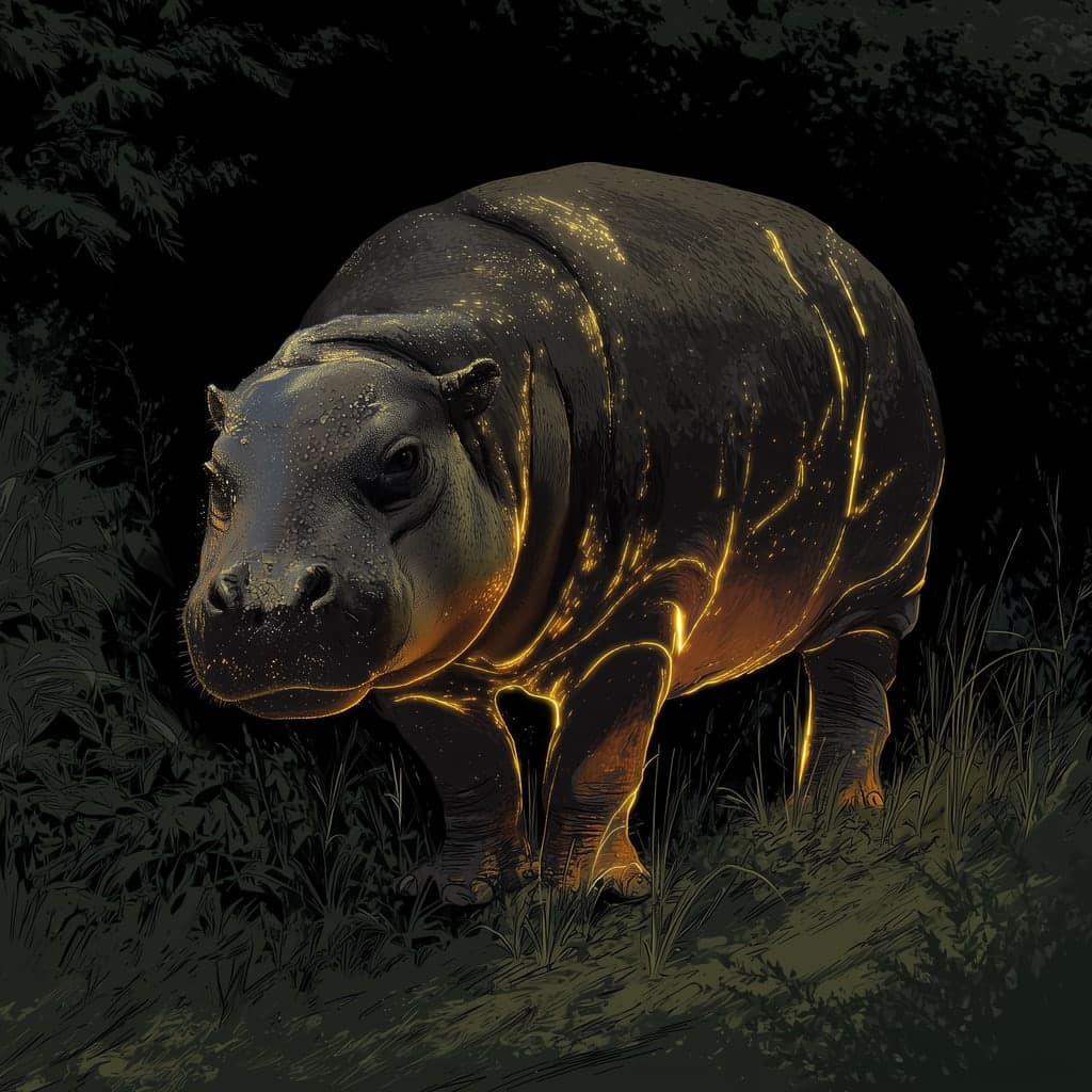 Zwergflusspferd