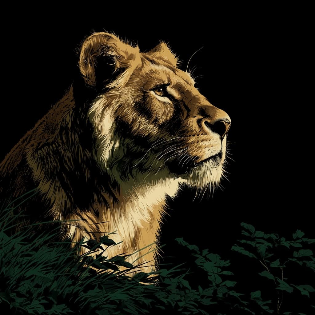 Leone africano