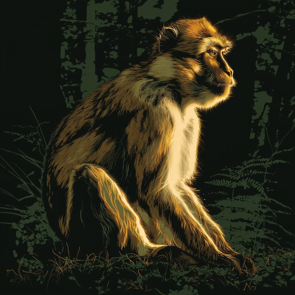 Berberaffe