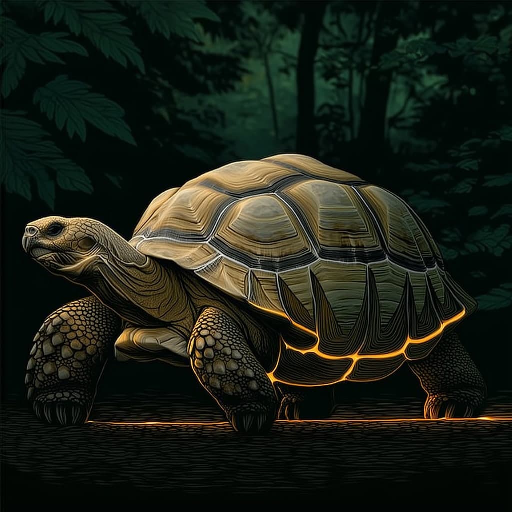 Testuggine sulcata